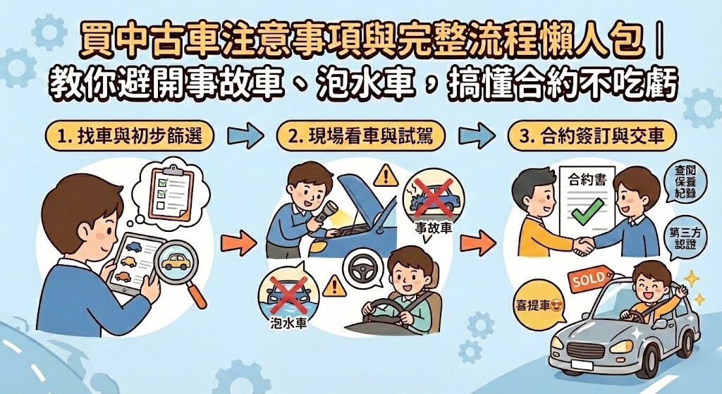 買中古車注意事項