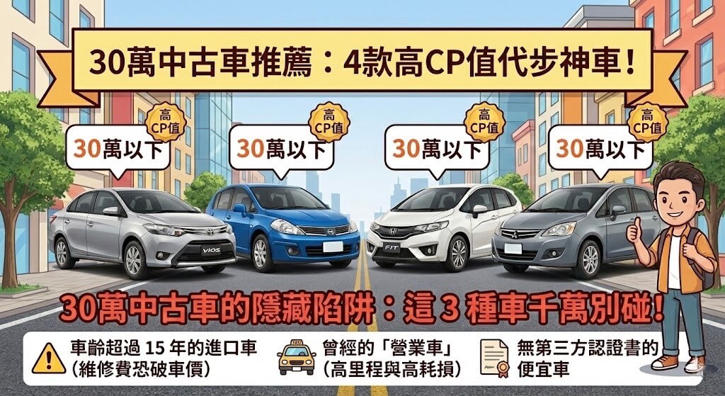 30萬中古車